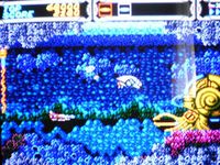 une photo d'Ã©cran de Thunder Force 3 sur Sega Megadrive
